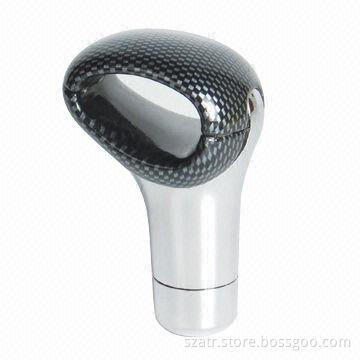 Car Shift Knob, Made of Plastic or Steel, Various Styles Available